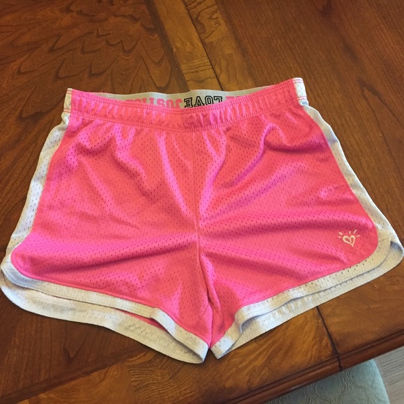 Justice size 12 pink shorts.