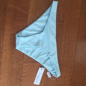 Frankie's bikinis pale blue bottom (M)
