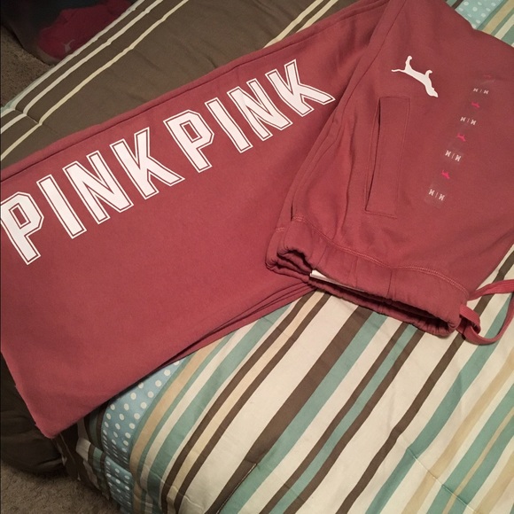 PINK Victoria's Secret Pants - Boyfriend baggy sweats by PINK