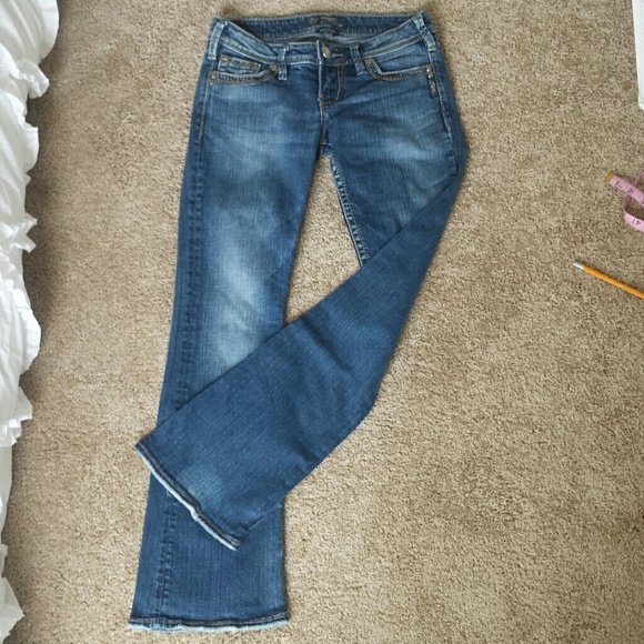 Silver jeans