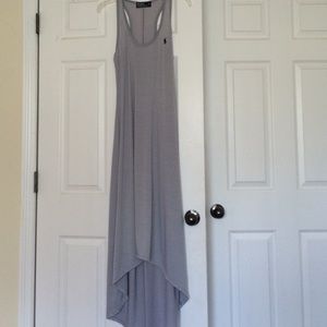 Gray polo dress