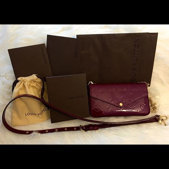 ❤️sold❤️Louis Vuitton Felicie purse clutch