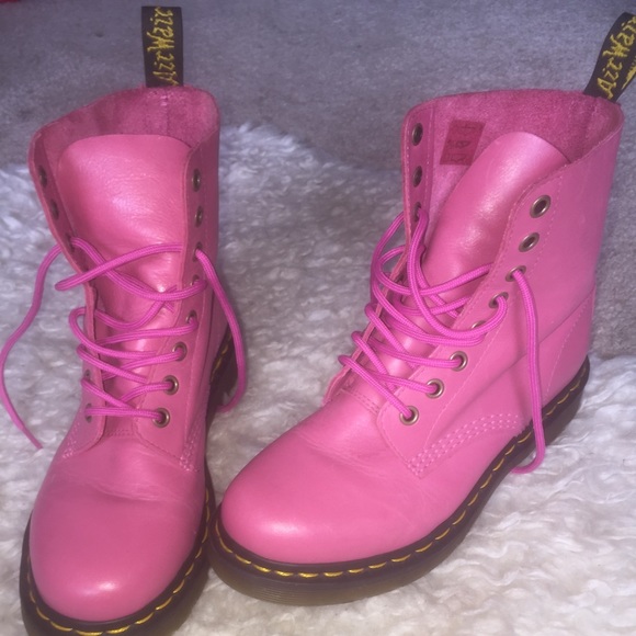 Dr. Martens Pink Boots