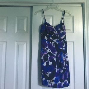 A silk textured dress