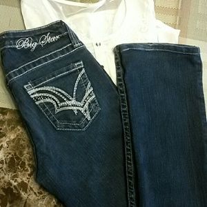 Big Star Maddie Boot jeans. Sz26 reg