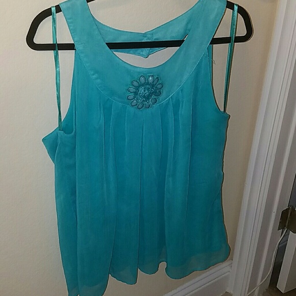 ❤Ashley Stewart blouse 100% poli?ster  very conf