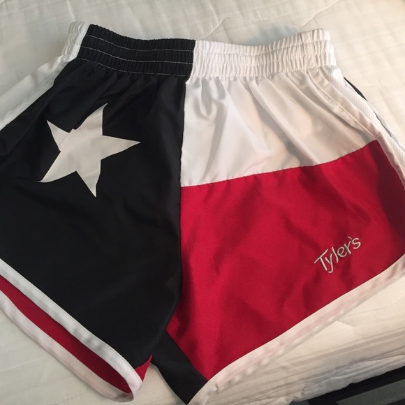 Texas flag running shorts