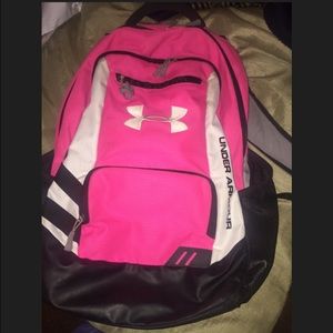 Pink Under Armour bookbag