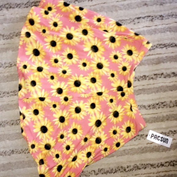 LA Hearts (PacSun) sunflower skirt