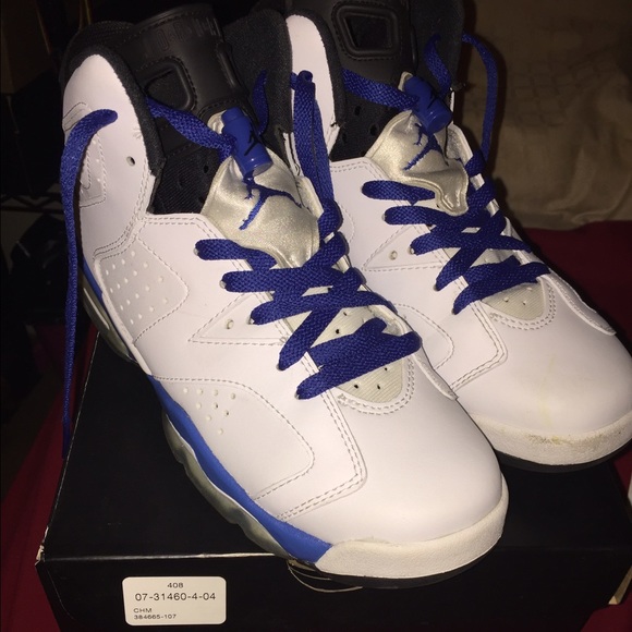 Air Jordan Sport Blue 6s 6y