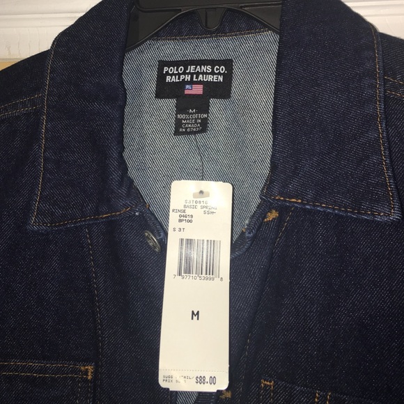 Ralph Lauren polo jeans denim jacket - Picture 2 of 4