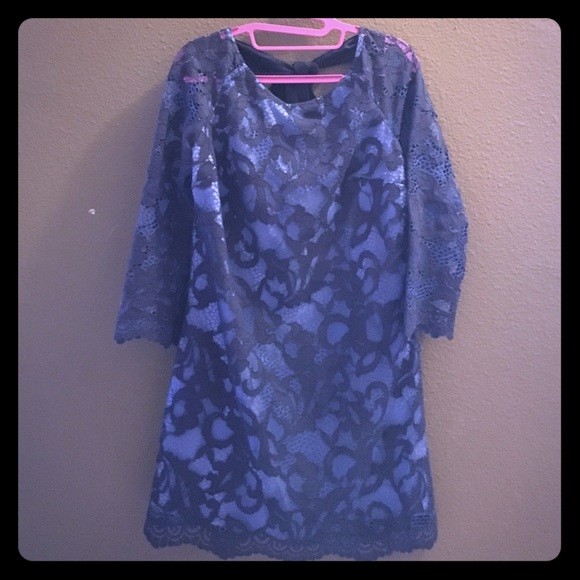 Lily Pulitzer Aaliyah dress true navy size 8