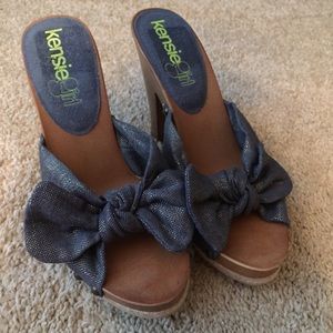 Sling back sandal high heels