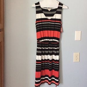 Striped tank dress
