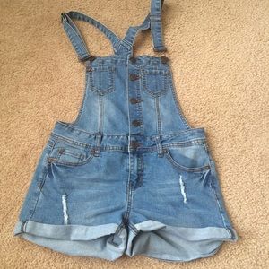 Denim Overalls
