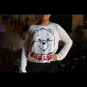 Who Cares? Care bear Sweater