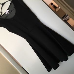 Little black dress mesh back