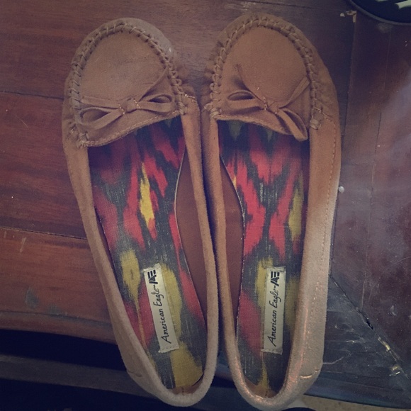 American eagle moccasins