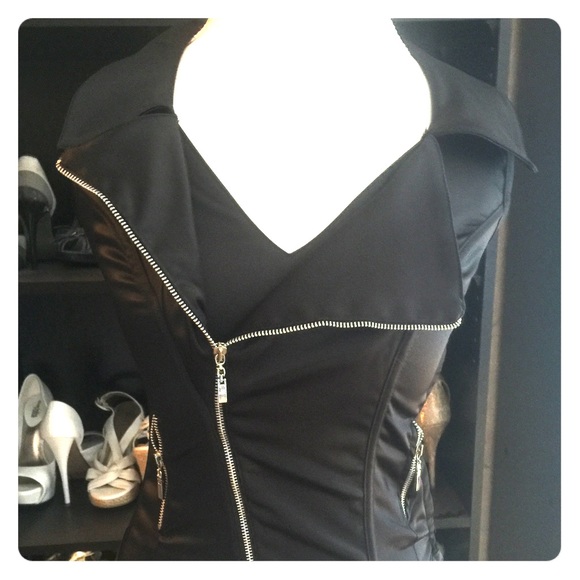 Fredericks of Hollywood vest shirt