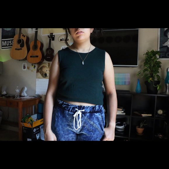 Vintage Dark Green Sweater Vest