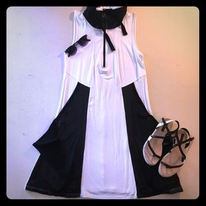 White and Black sporty dress