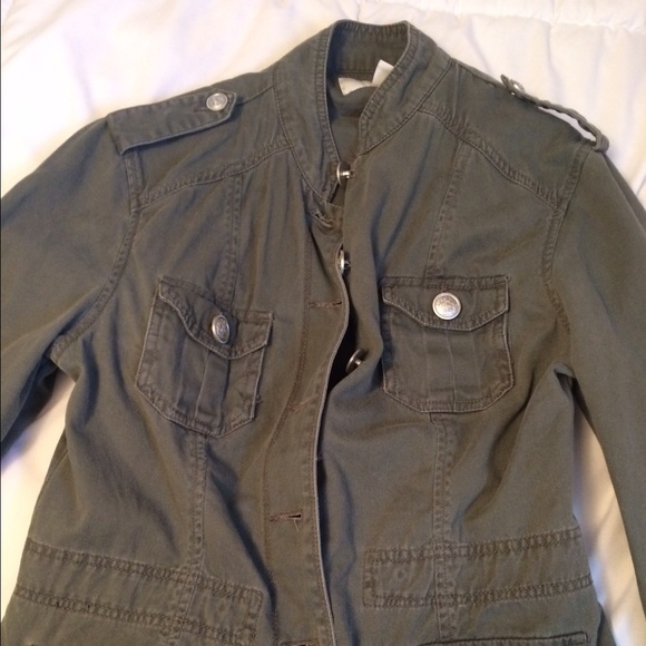 GREEN ARMY JACKET