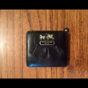 Leather Coach wallet