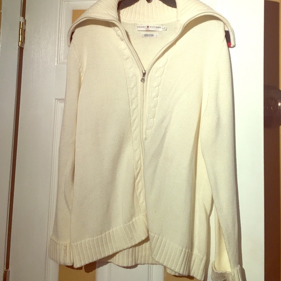 Tommy Hilfiger zip up sweater