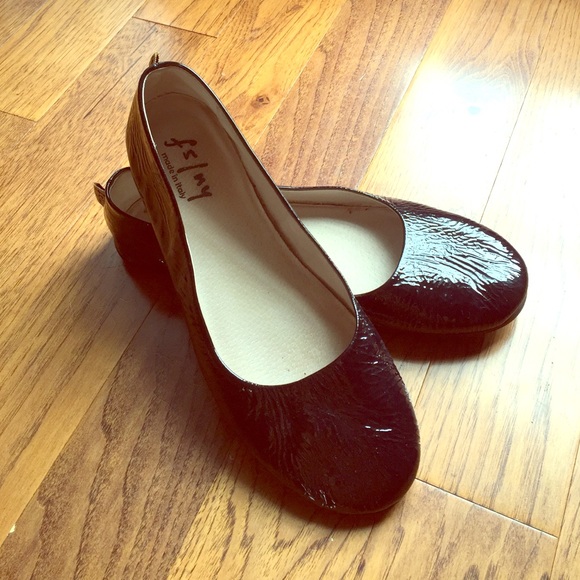 French Soles NY black ballet flat