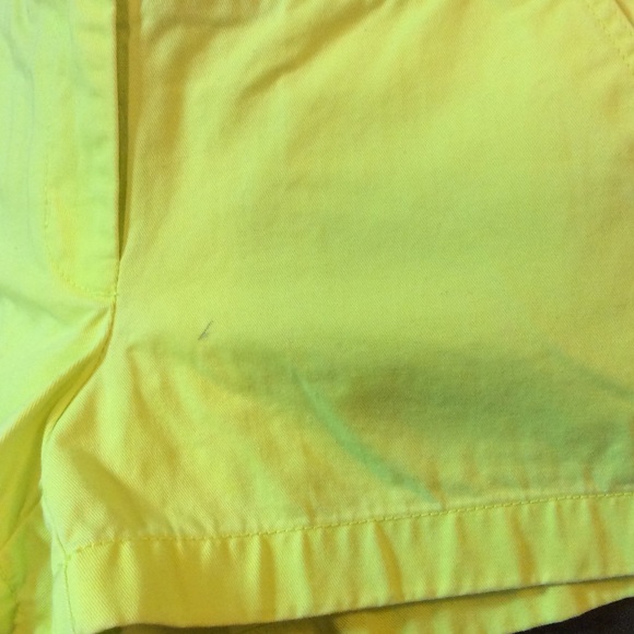 🌺 Yellow J. Crew Shorts 🌺 - Picture 3 of 3