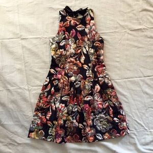 Anthropologie Brocade Mini Dress by Leifsdottir.