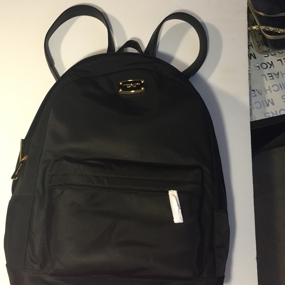 Black Michael kors backpack