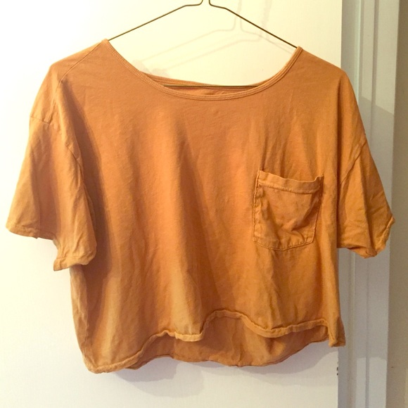 American Apparel cropped tshirt