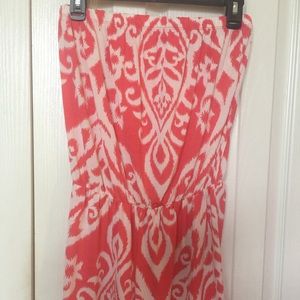 Adorable Coral Romper SZ-LG