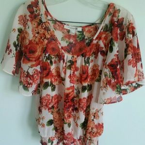 Floral blouse