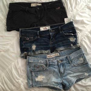 Hollister shorts bundle!