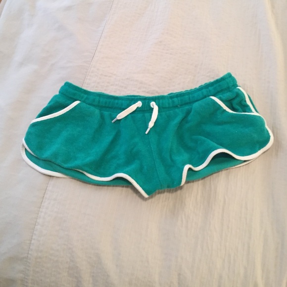 Lacoste terry cloth shorts