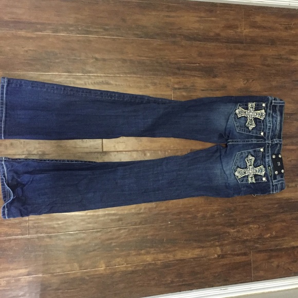 Size 14 girls, miss me jeans.