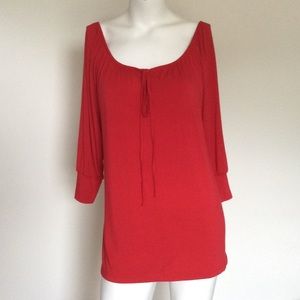 Karen Kane Red Top