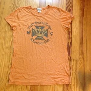 Final price!🎈Lucky brand "motorcycle club" tee