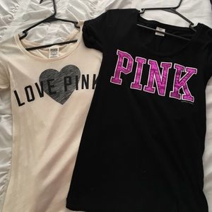 Victoria's Secret PINK t-shirts!