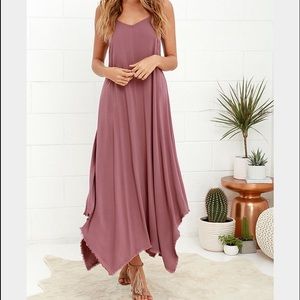 Lulus mauve dress