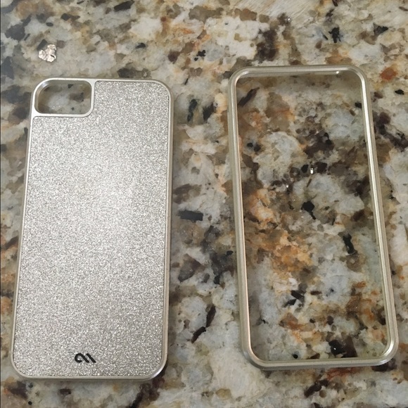 💋MUST GO!💋Champagne Glitter iPhone 5/5s Case - Picture 3 of 4