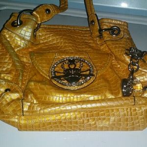 New kathy van Zealand yellow purse