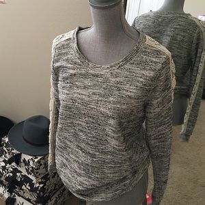Beautiful Sweater w/ Lace Detail