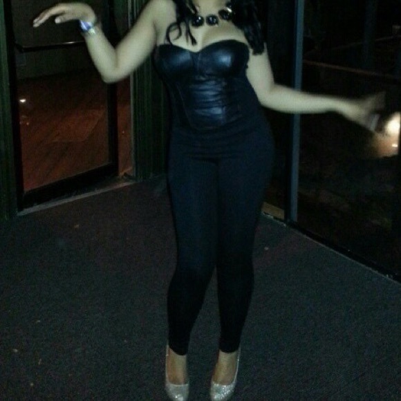 Black catsuit