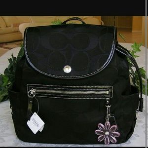 Authentic Coach Backpack Purse (more pics availab)