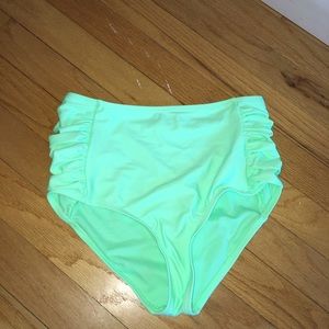 Two rue 21 bathing suit bottoms high waisted