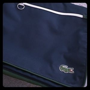 Lacoste laptop messenger bag
