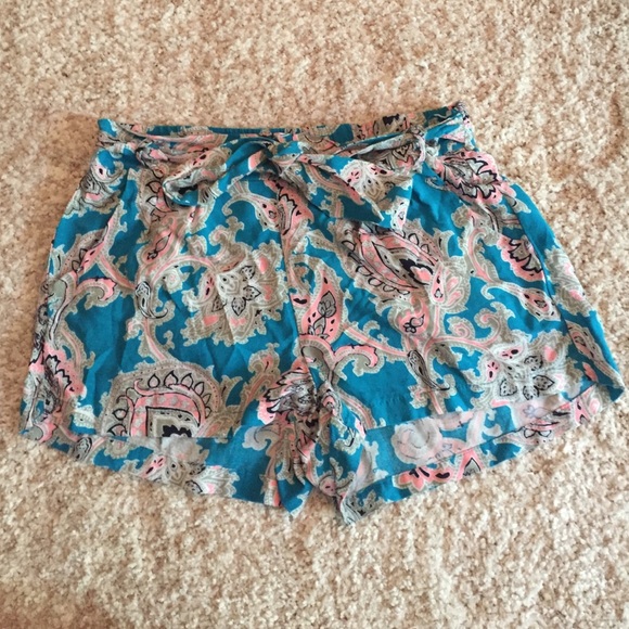 Fun print cotton shorts Size large